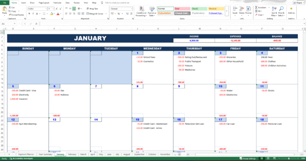 Finance & Accounting Excel Templates – 450+ Spreadsheets for Budgeting, Bookkeeping & Analysis - Image 9