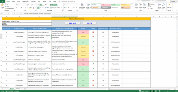 Project Management & Business Analysis Bundle – 150+ Templates (Excel) - Image 8
