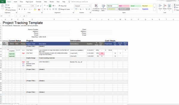 Project Management & Business Analysis Bundle – 150+ Templates (Excel) - Image 3